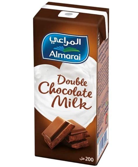 Almarai Double Chocolate Milk 200 Ml Packaging Type Tetra Pack At