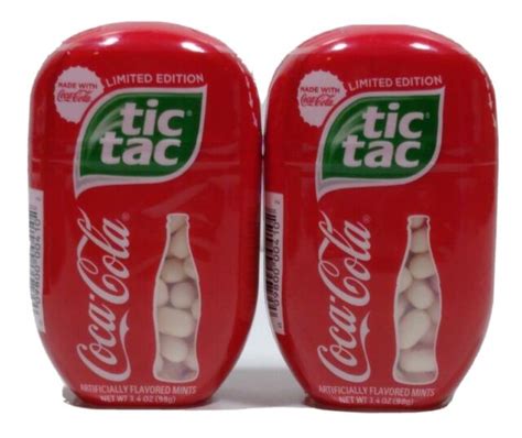 2x Coca Cola Flavored Tic Tac S Coke LIMITED EDITION 3 4 OZ EBay