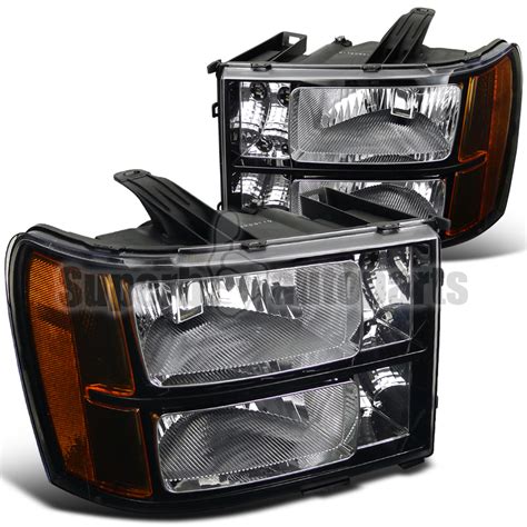 Headlights Gmc Sierra Clear