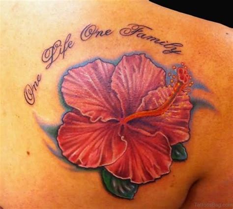 43 Hibiscus Shoulder Tattoo Designs