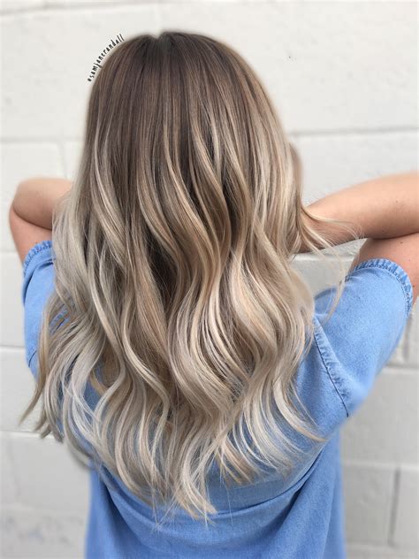 Blonde Balayage Color Melt Golden Blonde Hair Golden Blonde Hair