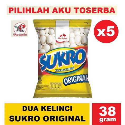 Jual Dua Kelinci Kacang Sukro Original Gr Harga Per Bungkus