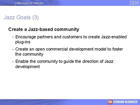 Ibm Rational Software Jazz Project Overview And Strategy