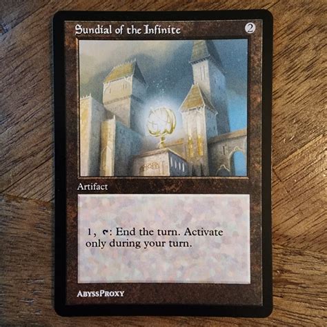 Sundial Of The Infinite A Abyss Proxy Shop