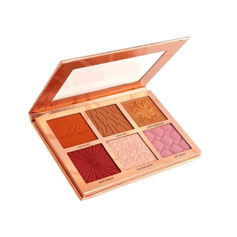 MODELROCK Hot & Snatched 6-Shade Face Palette - Makeup and Glow