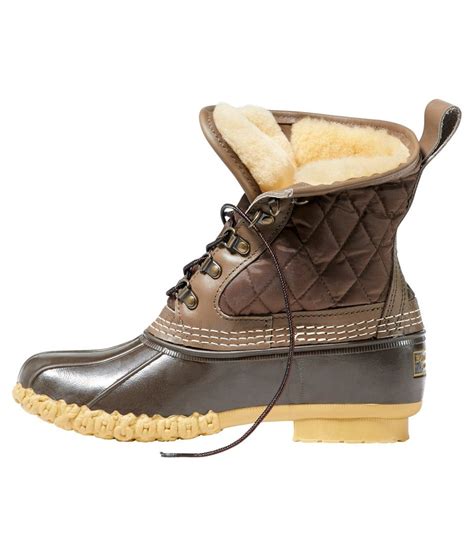 Women S Bean Boots 8 Shearling Lined Boots At L L Bean