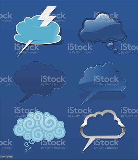 Vector Set Of Different Speech Cloud Stock Illustration Download