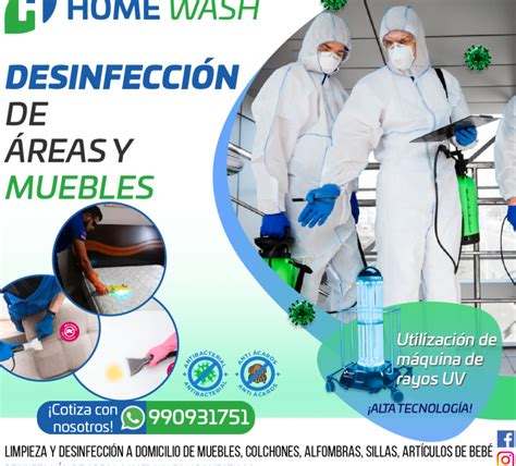 Desinfecci N De Reas Domesticas Y Comerciales Home Wash Peru