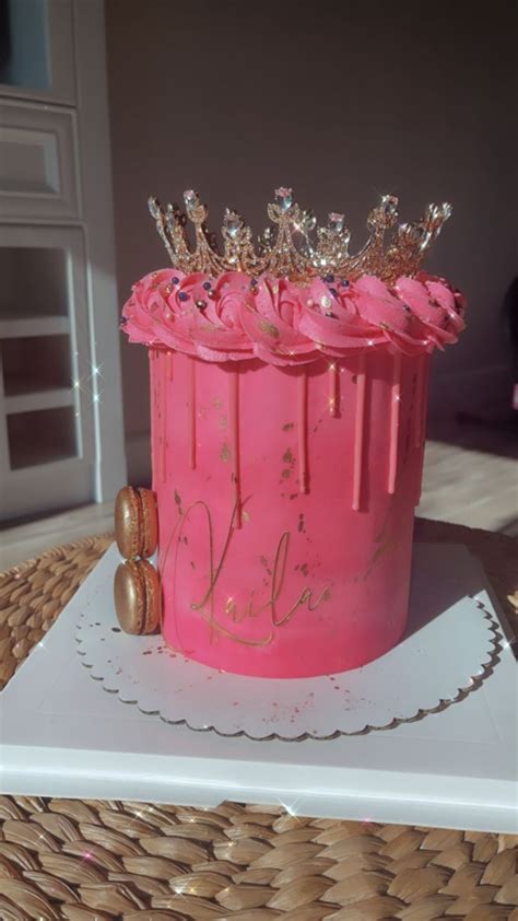 Princess Cake In 2023 Pink Birthday Cakes Pink Girl Birthday Cakes