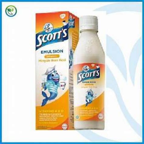 Jual SCOTTS EMULSION VIT A ORANGE 200 ML Shopee Indonesia