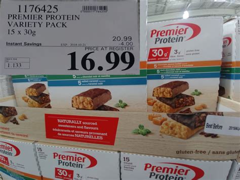 1176425 Premier Protein Variety Pack 15 X 30 G 4 00 Instant Savings Expires On 2018 10 21 16 99