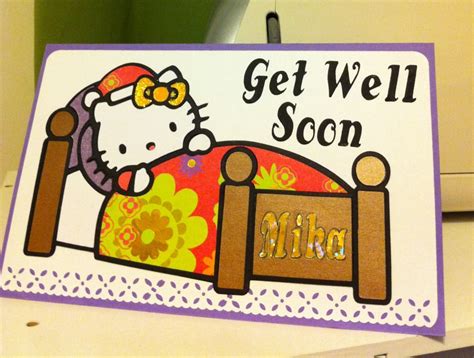 Danita's Designs!!! : Hello Kitty Get Well Card