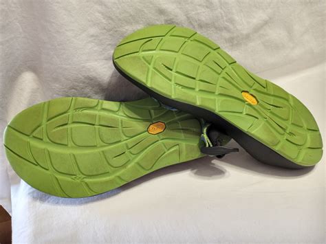 Chacos Hiking Sandals Zx2 Vibram Sole Double Strap W9 Gem