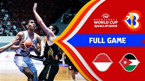 INA JOR Basketball Full Game FIBAWC 2023 Qualifiers YouTube