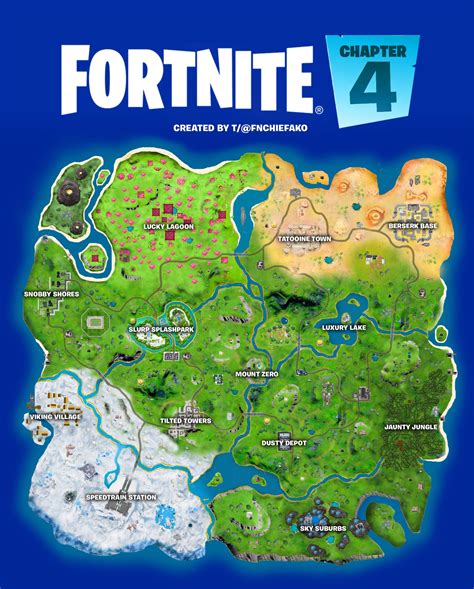 Ako Fortnite News On Twitter CHAPTER 4 MAP SEASON Concept With