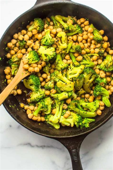 Teriyaki Broccoli Chickpea Stir Fry The Natural Nurturer