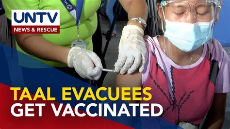 DOH Sends More Vaccines To Taal Volcano Affected Residents YouTube