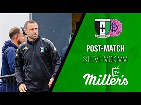 POST MATCH INTERVIEW Mckimm After 3 2 Loss To Dulwich And Hamlet Fc