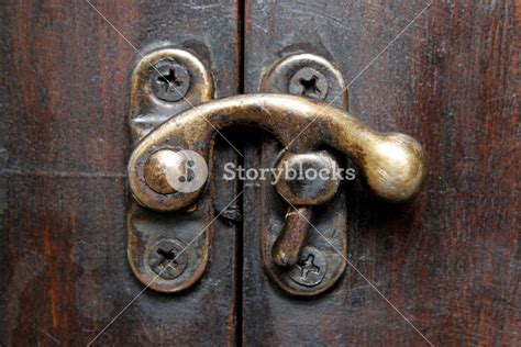 Vintage Door Lock Royalty Free Stock Image Storyblocks