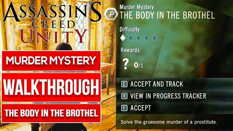 Assassins Creed Unity The Body In The Brothel Murder Mystery