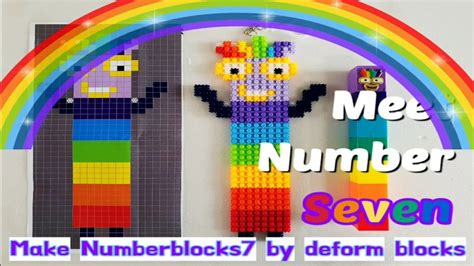 Numberblocks Meet Lucky Seven. It's rainbow trails🌈 - YouTube