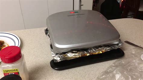 How To Always Keep George Foreman Grill Clean Lifehack Youtube