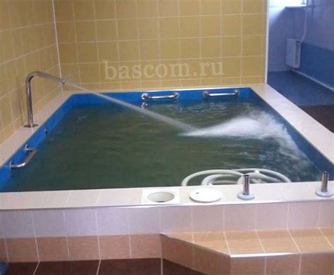 Бассейн 3,1х2,1х1,5м прямоугольный из полипропилена (чаша) за 101 000 ...