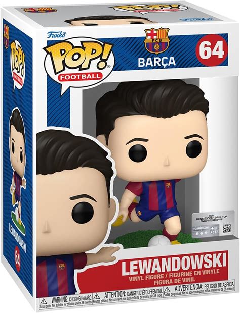 Funko Pop Sports European Football League Barcelona Lewandowski