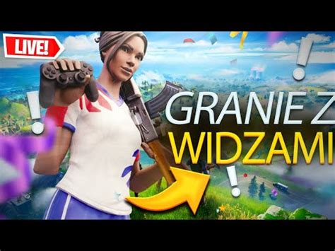 NOWA AKTUALIZACJA GRAMY W FORTNITE Z WIDZAMI 1zł 30min dłużej kod