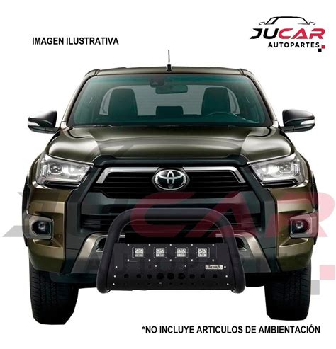 Burrera Bronx Black 4 Faros Mitsubishi L200 2020 2021 Meses Sin Intereses