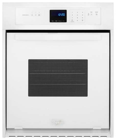 Whirlpool 24 Built In Single Electric Wall Oven White Wos11em4ew Best Buy