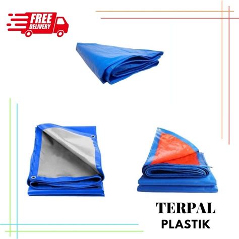 Jual Terpal Plastik Terpal Tenda A Ukuran X Meter Shopee Indonesia