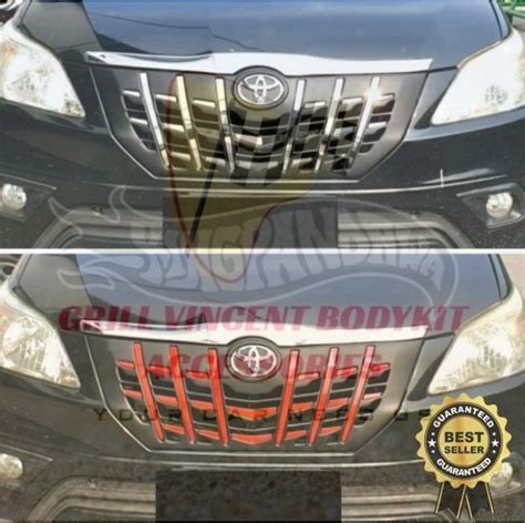 Jual Grill Depan Grand Innova Barong 2014 2015 Model Alphard Plastic