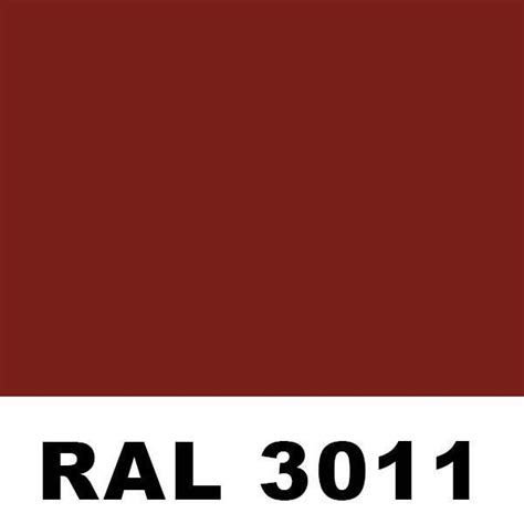 RAL 3011 Brown Red