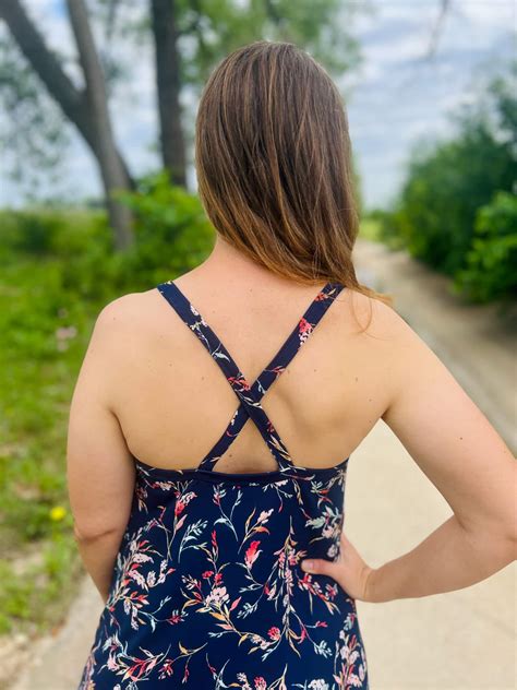 Hannah The Swing Bikini Top And Dress Out Of Patterns