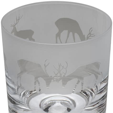 Animo Glass Whisky Tumbler Stag Ts Direct 2 U