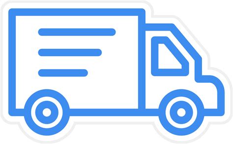 Delivery Truck Icon Style 13405283 Vector Art At Vecteezy