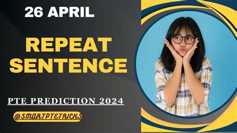 PTE Repeat Sentence April 2024 MOST REPEATED IN EXAMS PREDICTION