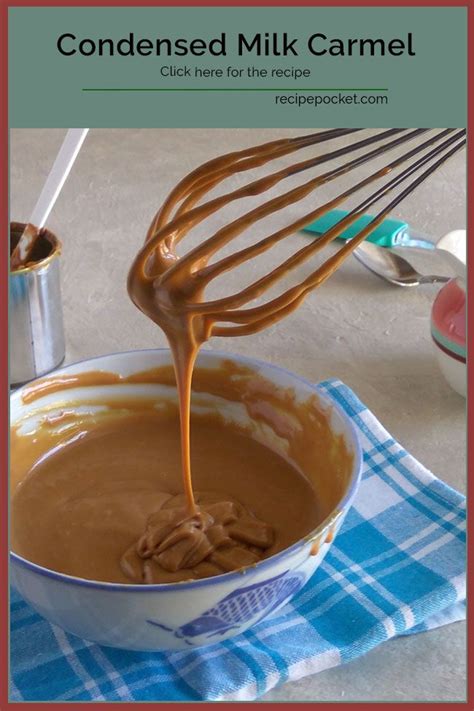 Condensed Milk Caramel Sauce Sweet Recipe With Milk Caramel Recipes