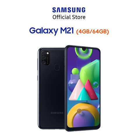 Điện Thoại Samsung Galaxy M21 64GB 4GB Hàng Chính Hãng Shopee