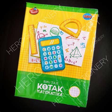 Jual Buku Tulis Kotak Kecil Matematika Sinar Dunia Sidu 38 Lembar 10