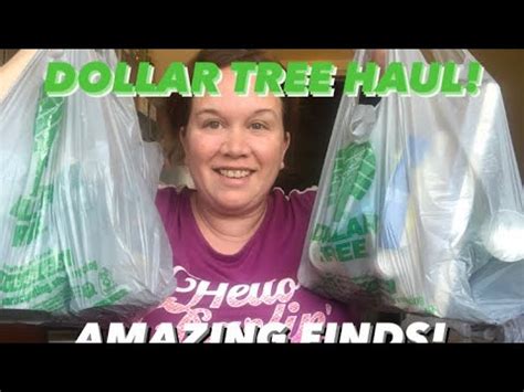 Dollar Tree Haul Amazing Finds Youtube