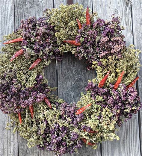 Dried Herb Wreath