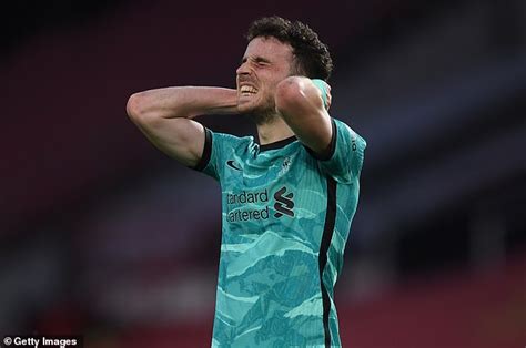 Liverpool Star Diogo Jota Ruled Out For The Rest Of The Top Four Run In