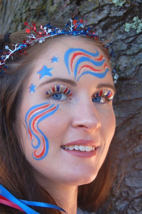 Independence Day Glamour · A Face Painting · Makeup Techniques On Cut