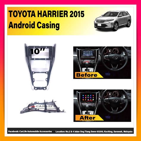 Toyota Harrier Full Android Player Casing With Canbus Socket