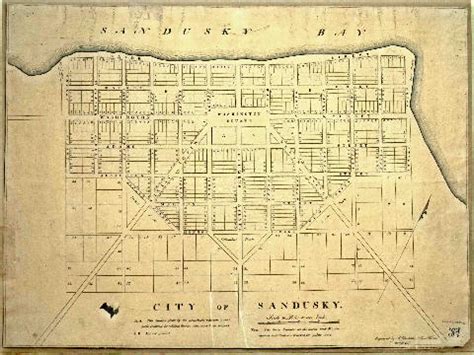 Sandusky Ohio Street Map - Tourist Map Of English