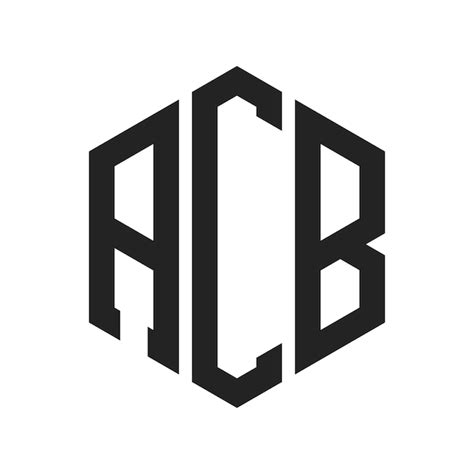 Premium Vector | ACB Logo Design Initial Letter ACB Monogram Logo using ...