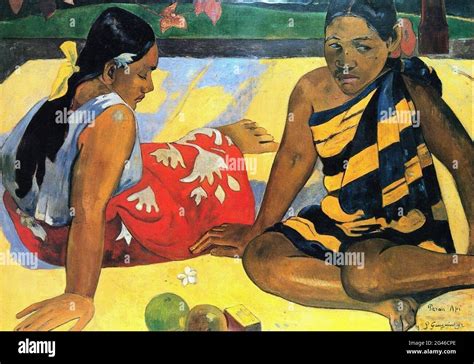 Paul Gauguin Tahiti Women Hi Res Stock Photography And Images Alamy