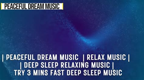 Try Listening For 3 Minutes FALL ASLEEP FAST DEEP SLEEP RELAXING